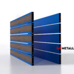 Планкен для забора Printec под дерево 120 mm RAL 5005 – покрытие порошковое, толщина 0,45 мм в Набережных Челнах | фото 4