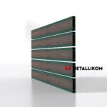 Планкен для забора Printec под дерево 120 mm RAL 6005 – покрытие матовое, толщина 0,45 мм в Набережных Челнах | фото 3