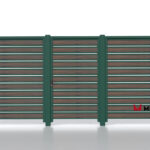 Планкен для забора Printec под дерево 120 mm RAL 6005 – покрытие матовое, толщина 0,45 мм в Набережных Челнах | фото 6